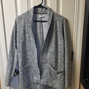 Maurices Heather Gray Knit Cardigan